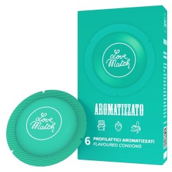 Preservativi Aromatizzati Love Match 6 pz