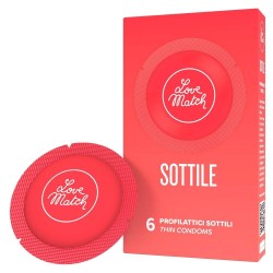 Preservativi Ultra Sottili Love Match 6 pz