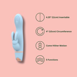 Vibratore Rabbit con Movimento Vieni Qui