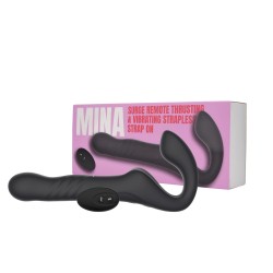 Loving Joy Mina Surge – Strap-On Senza Imbrago con Spinta e Vibrazione Controllata