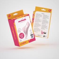 Crushious Mobula – Vibratore per Mutandine con Telecomando Wireless e 18 Funzioni
