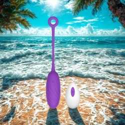 Mina Vibrillo – Love Egg Viola con 10 Funzioni e Telecomando | Loving Joy