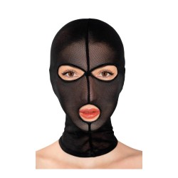 Fetish Tentation - Cappuccio in Rete con Fori per Occhi e Bocca | Sexy e Misterioso