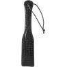 Blaze – Paddle Croco in Similpelle Nera | Accessorio Bondage Elegante