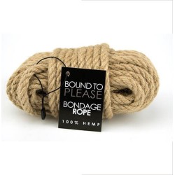 Loving Joy – Corda Bondage in Canapa Naturale 10 Metri | Rope Play e Shibari