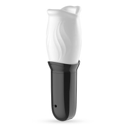 Crushious – Masturbatore Fellatrix Ricaricabile con Guaina Rotante, 3 Velocità e 4 Modalità | USB, Waterproof