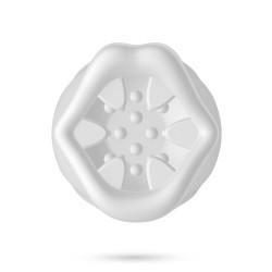 Crushious – Masturbatore Fellatrix Ricaricabile con Guaina Rotante, 3 Velocità e 4 Modalità | USB, Waterproof