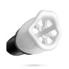 Crushious – Masturbatore Fellatrix Ricaricabile con Guaina Rotante, 3 Velocità e 4 Modalità | USB, Waterproof