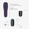 Crushious – Masturbatore Fellatrix Ricaricabile con Guaina Rotante, 3 Velocità e 4 Modalità | USB, Waterproof