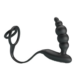 Pretty Love – Stimolatore Prostata con Guaina Pene e Plug Anale Vibrante