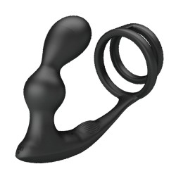 Pretty Love – Stimolatore Prostata Marshall con Doppi Anelli Vibrante Ricaricabile USB