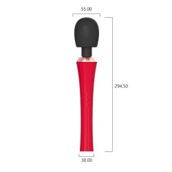 The King – Magic Wand Professionale Ricaricabile con 5 Modalità e 4 Livelli di Intensità | Totally For U