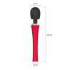 The King – Magic Wand Professionale Ricaricabile con 5 Modalità e 4 Livelli di Intensità | Totally For U
