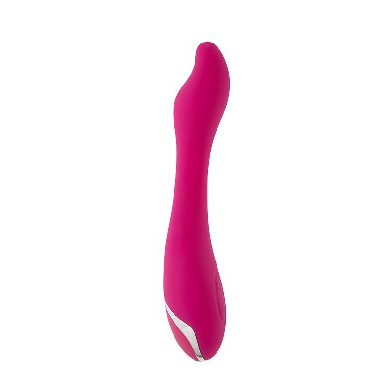 Naghi – Vibratore Classico Modello 1 Curvo per Clitoride e Punto G Ricaricabile USB