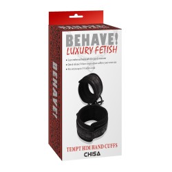 Chisa – Polsiere Bondage Tempt Him in Pelle Vegana con Chiusura a Strappo