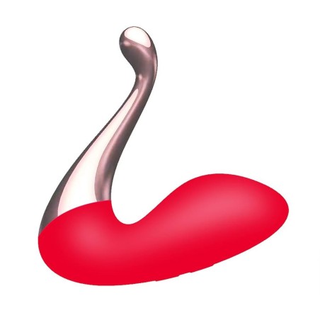 Totally For U – Stimolatore The Queen Stiletto con 3 Testine Intercambiabili e Doppio Motore