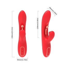 Totally For U – Vibratore Rabbit The Ace con 3 Motori Indipendenti, USB-C e Tecnologia Squirt