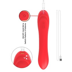 Totally For U – Vibratore Rabbit The Ace con 3 Motori Indipendenti, USB-C e Tecnologia Squirt