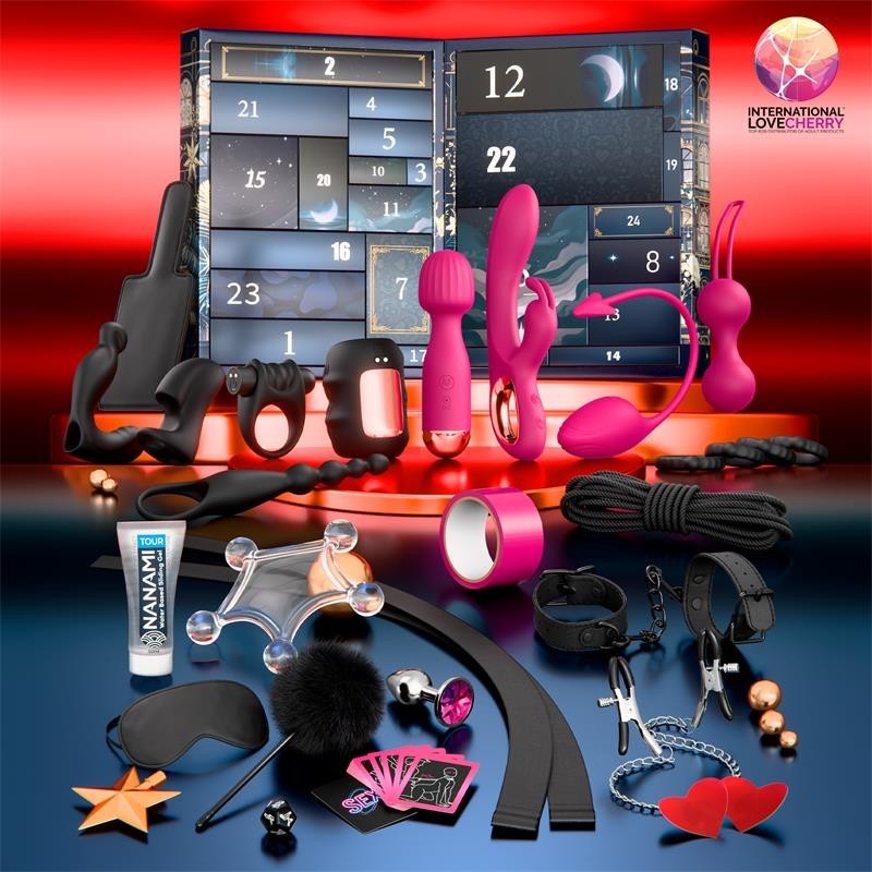 Lovecherry – Advent Calendar 2025 Sexy con 24 Sorprese Erotiche, Sex Toys e Accessori di Lusso