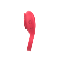 Anello Fallico Vibrante con Rosa Stimolante – Vibrazione Condivisa Elegante | SinsFactory