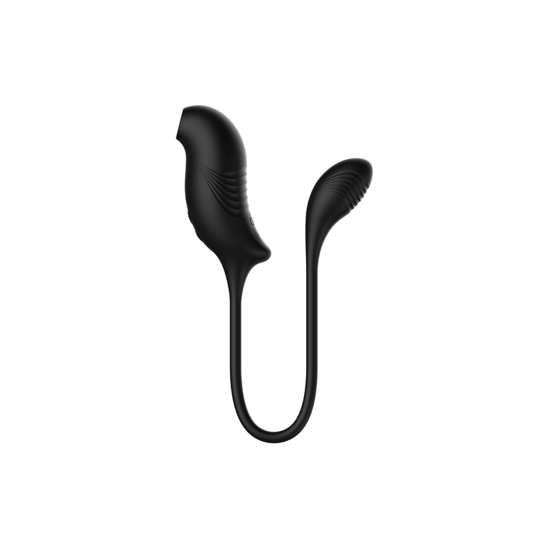 Stimolatore 2 in 1 Suzione e Ovetto Vibrante Magic Clitoris Ricaricabile