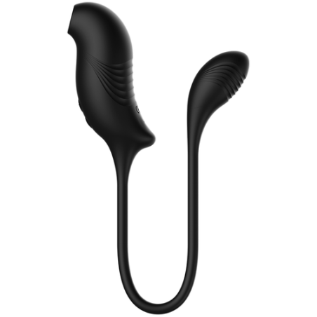 Stimolatore 2 in 1 Suzione e Ovetto Vibrante Magic Clitoris Ricaricabile