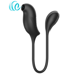 Stimolatore 2 in 1 Suzione e Ovetto Vibrante Magic Clitoris Ricaricabile