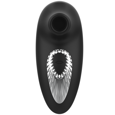 Stimolatore Clitorideo a Suzione in Silicone Ricaricabile Drake | Black&Silver