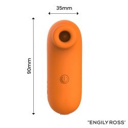 Stimolatore Clitorideo ad Aspirazione Arancione – Pipo ENGILY ROSS