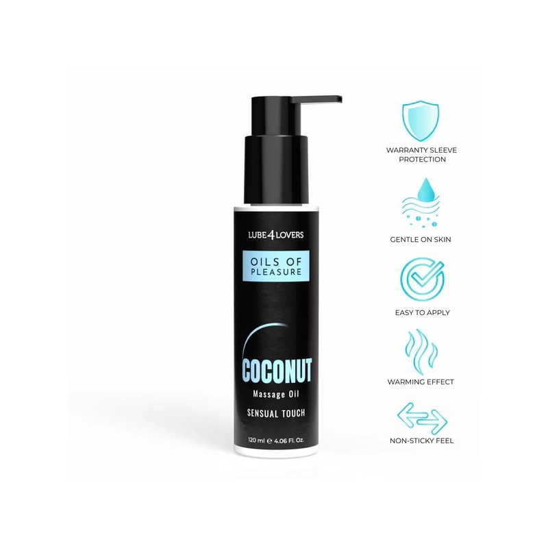 Olio da Massaggio Pleasure Cocco 120 ml