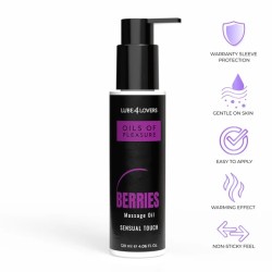 Olio da Massaggio Pleasure Frutti di Bosco 120 ml