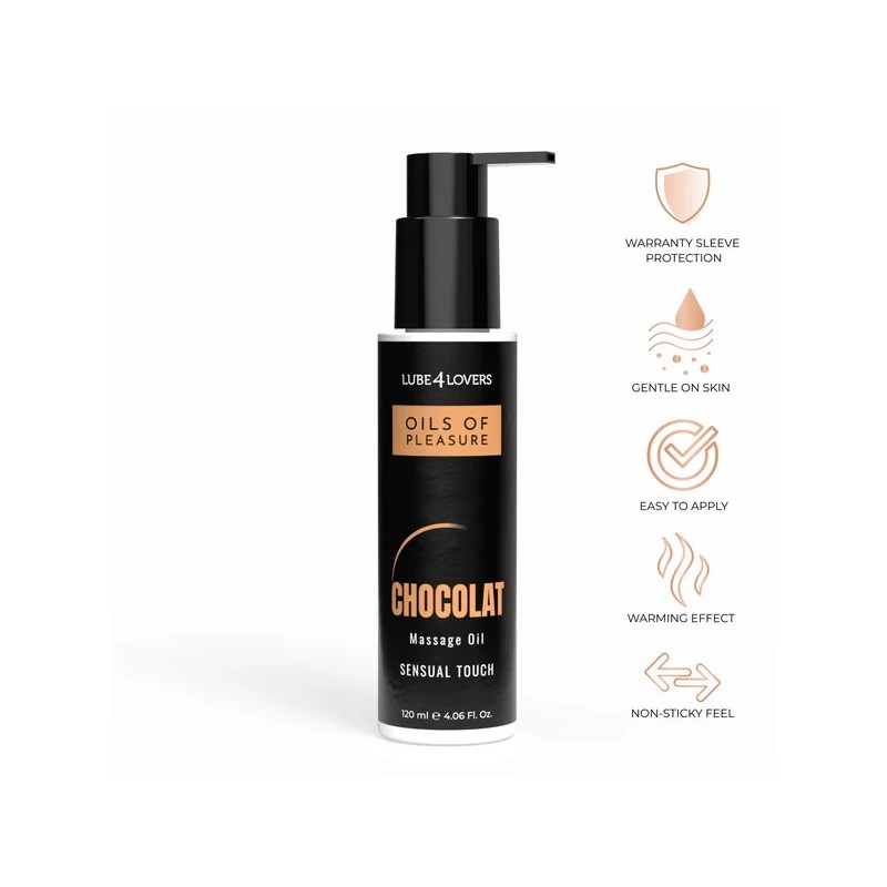 Olio da Massaggio Pleasure Cioccolato 120 ml