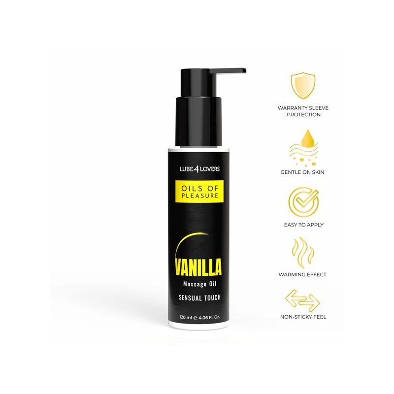 Olio da Massaggio Pleasure Vaniglia 120 ml