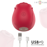 Succhiaclitoride Camellia Intense Rosso Bordeaux USB
