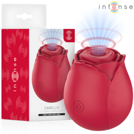 Succhiaclitoride Camellia Intense Rosso Bordeaux USB
