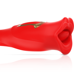 Stimolatore Siena Mía Bocca Vibrante Rosso USB