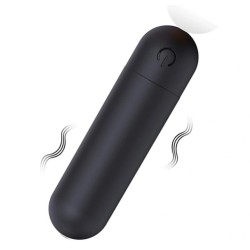 Mini Vibratore Bullet VibeX Nero USB