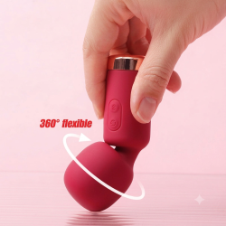 Mini vibratore wand Wendy, 10 programmi | Sensual Store