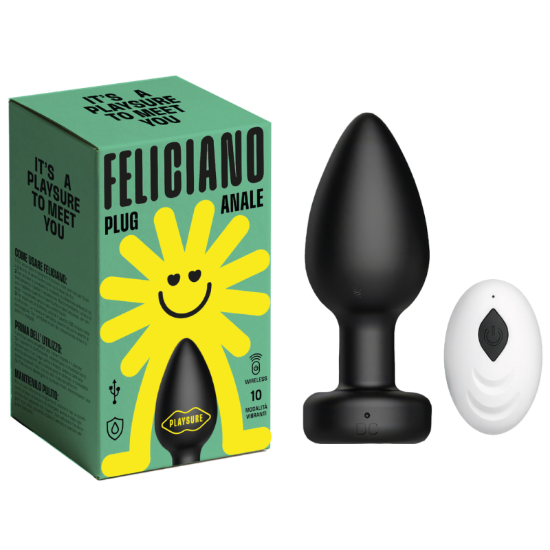 Plug anale vibrante Feliciano | Sensual Store