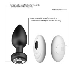 Plug anale vibrante Feliciano | Sensual Store