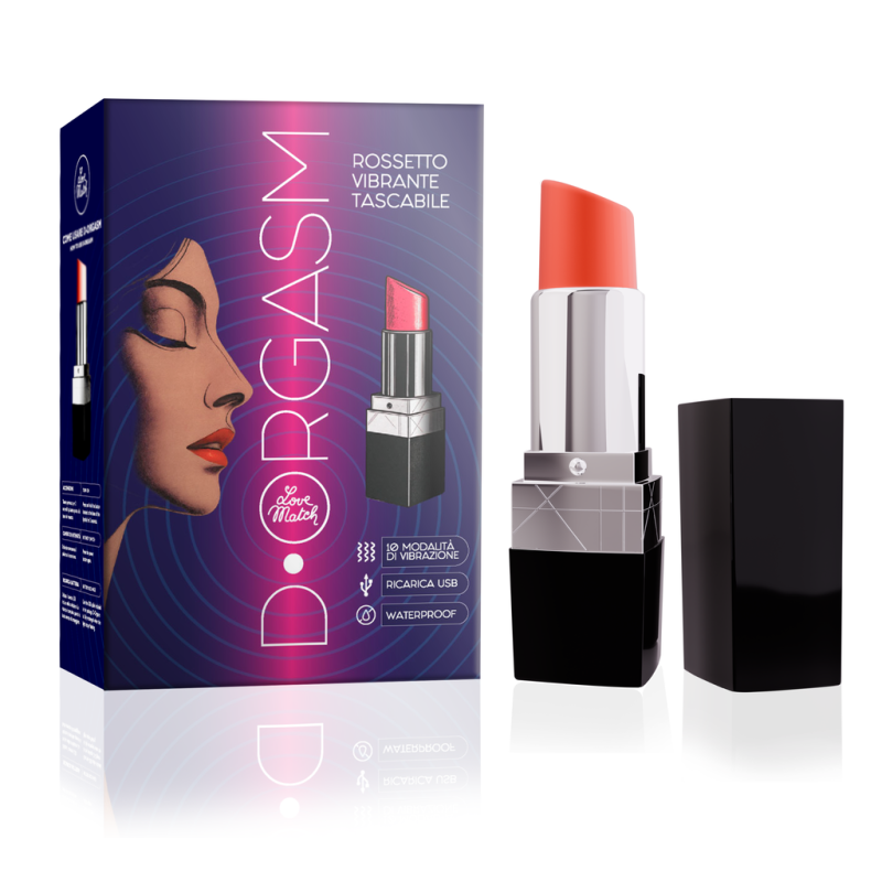 Vibratore rossetto D-Orgasm impermeabile | Sensual Store