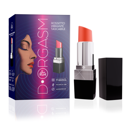 Vibratore rossetto D-Orgasm impermeabile | Sensual Store
