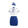 Costume da hostess blu e bianco | Sensual Store