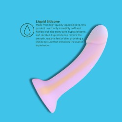 Dildo Fluo in morbido Silicone Minty