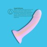Dildo Fluo in morbido Silicone Minty