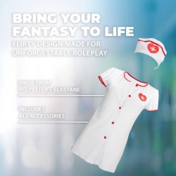 Costume da infermiera S/M bianco | Sensual Store