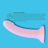 Dildo Fluo in morbido Silicone Minty