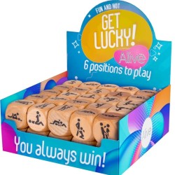 Alive Get Lucky – Set 50 Dadi Kamasutra con 6 Posizioni Erotiche