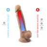 Dildo Termoreattivo in Silicone Premium 17.6 Cm
