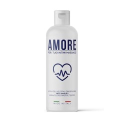 Amore Lubrificante Delicato a Base d’Acqua – 75 ml, Compatibile con Sex Toys e Preservativi
